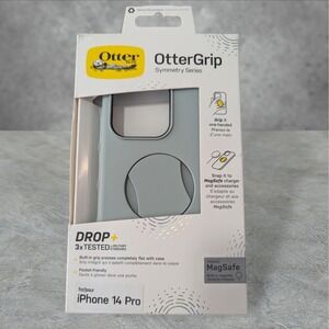 Q2. OtterBox OtterGrip SYMMETRY SERIES Case iPhone 14 Pro - Chill‎ Out (Green)
